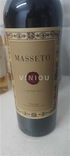Toscana Không được chỉ định Masseto 2012