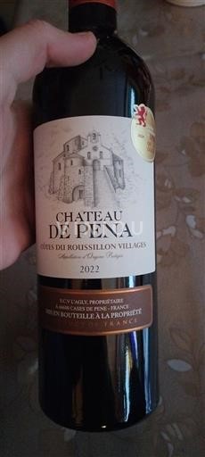 Roussillon Côtes du Roussillon Villages Château Pena 2022