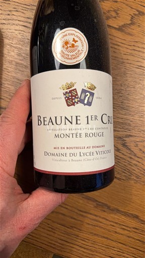 Borgoña No especificado Premier Cru Domaine Lycée Viticole Montée Rouge Sin añada