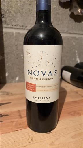Valle de Colchagua No especificado Emiliana Novas Gran Reserva 2015