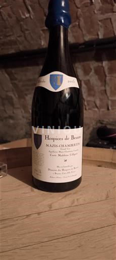 Borgoña Mazis-Chambertin Grand Cru Hospices de Beaune Madeleine Collignon 2015