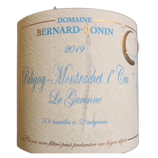 Burgund Puligny-Montrachet Premier Cru Domaine Bonin La Garenne 2019