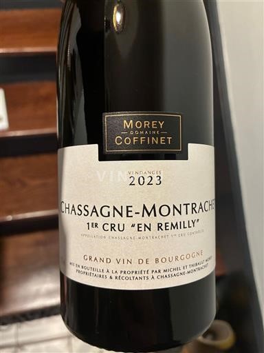 Bourgondië Chassagne-Montrachet Premier Cru Domaine Morey-Coffinet En Remilly 2023
