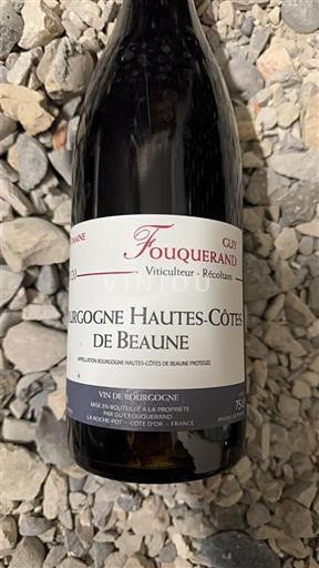 Borgogna Hautes Côtes de Beaune Guy Fouquerand 2020