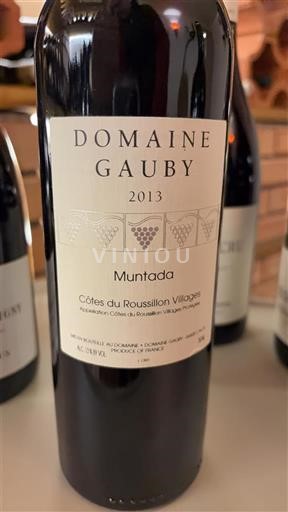 Roussillon Côtes du Roussillon Villages Domaine Gauby Muntada 2013