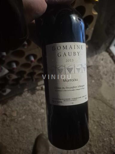 Roussillon Côtes du Roussillon Villages Domaine Gauby Muntada 2013