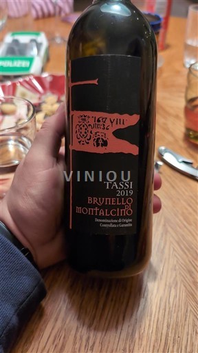 Toscana Brunello di Montalcino Tassi 2019