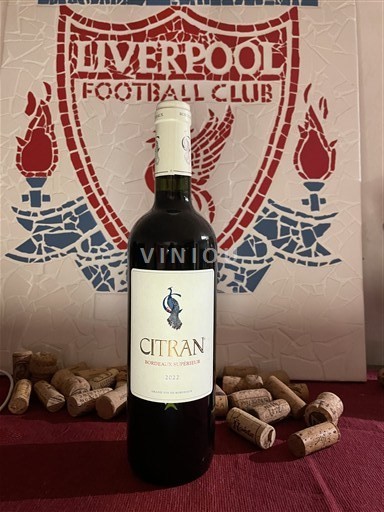 Bordéus Château Citran Le Bordeaux de Citran 2022