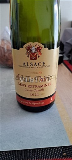 Alsazia Domaine Achille Thirion Camille 2021