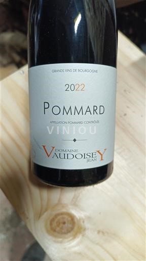 Bourgogne Pommard Domaine Jean Vaudoisey 2022