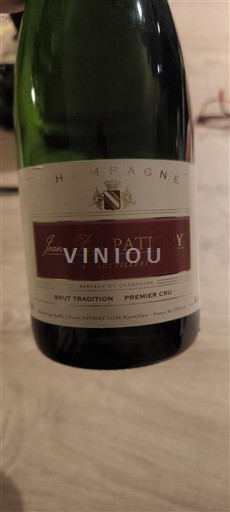 Champagne Premier Cru Jean-Pierre Patigny Brut Tradition Ikke årgangsbestemt