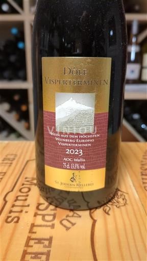 Valais Visperterminen St. Jodern Kellerei Dôle 2023