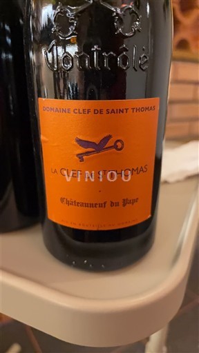 Valle del Ródano Châteauneuf-du-Pape. Domaine Clef de Saint Thomas La Clef de St Thomas 2015