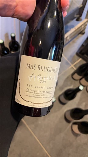 Languedoque Pic-saint-loup Mas Bruguière La Grenadière 2011