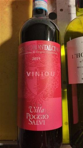 Toscana Rosso di Montalcino Villa Poggio Salvi 2019