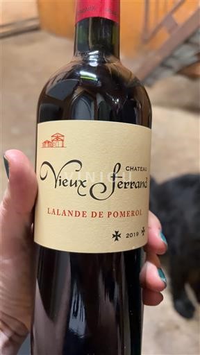 Bordeaux Lalande-de-Pomerol Château Vieux Ferrand 2019