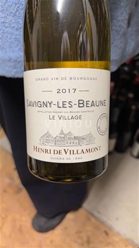 Bourgondië Savigny-lès-Beaune Henri de Villamont Le Village 2017