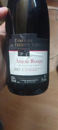 Loire Valley Anjou Domaine Trompe Tonnaux 2017