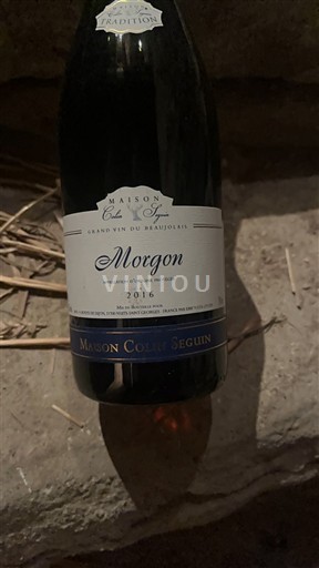Beaujolais Morgon Maison Colet Seguin Tradition 2016
