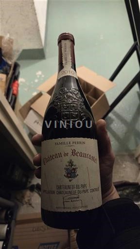 Lugina e Ronës Châteauneuf-du-Pape Château Beaucastel 2010