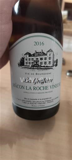 Burgundia Mâcon și mâcon-sate La Greffière 2016