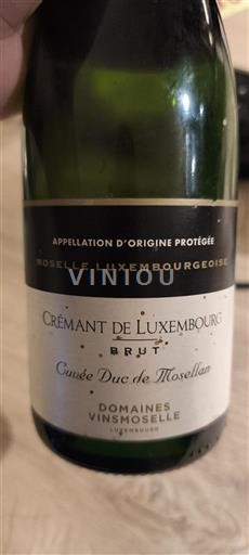 Moselle Luxembourg Không được chỉ định Domaine Domaines Vinsmoselle Duc de Mosellan Không niên vụ