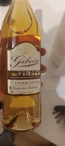 Poitou-Charentes Pineau des Charentes Giboin L'Hermitage Terroir des Borderies Niet-geïntegreerd
