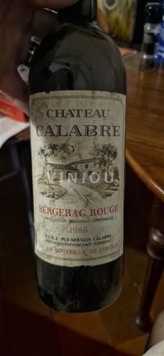 Tây Nam Bergerac Château Calabre 1986
