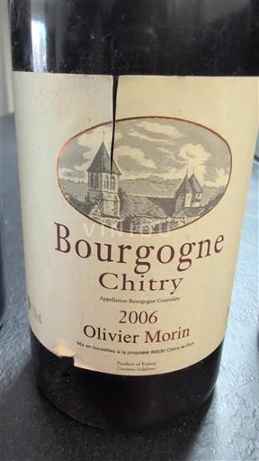Bourgogne Bourgogne Chitry Olivier Morin 2006