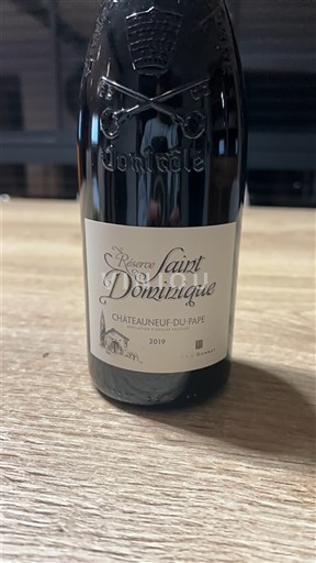 Valle del Ródano Châteauneuf-du-Pape. Saint Dominique Réserve 2019