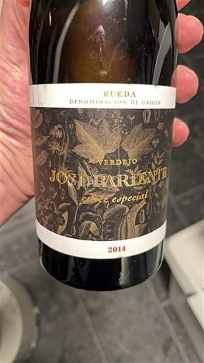 Castilien og León Rueda José Pariente Verdejo Fermentado en Barrica Especial 2014