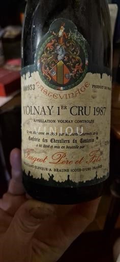 Burgundy Volnay Premier Cru Bouchard Père et Fils Volnay 1er Cru 1987
