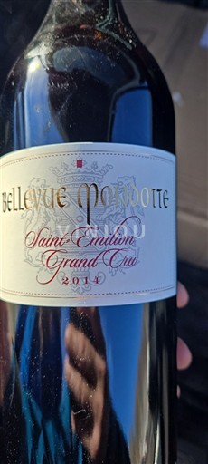 Bordeaux Saint-Émilion Grand Cru Grand Cru Bellevue Mondotte 2014