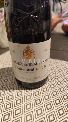 Valle del Ródano Châteauneuf-du-Pape. Domaine Beaurenard 2000