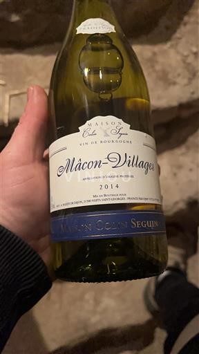 Weine Blanc sec Maison Colin Seguin 2014 Frankreich Burgund Mâcon und Mâcon-Dörfer AOC