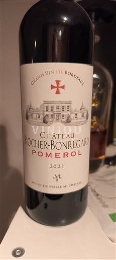 Bordeaux Pomerol Château Rocher-Bonregard 2021