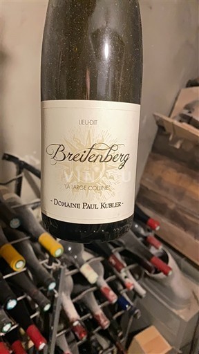 Alsácia Domaine Paul Kubler Breitenberg Lieu-Dit La Large Colline 2019