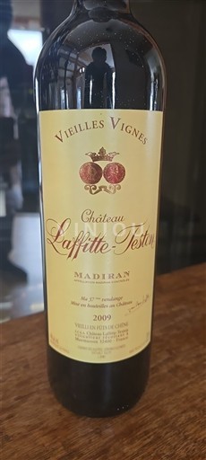 Sudoeste Madiran Château Laffitte-Teston Vieilles Vignes 2009
