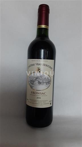 Bordéus Fronsac Château Vray Houchat 2010