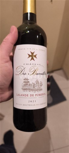 Bordeaux Lalande-de-Pomerol Château S Baraillots 2021