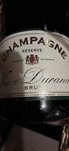 Champaña Champán Veuve Duran Réserve Sin añada