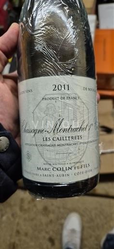 Borgoña Chassagne-Montrachet Premier Cru Marc Collin et Fils Les Caillerets 2011