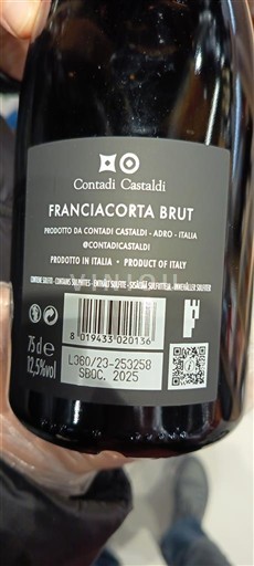 Lombardia Franciacorta Contadi Castaldi Franciacorta Brut 2023
