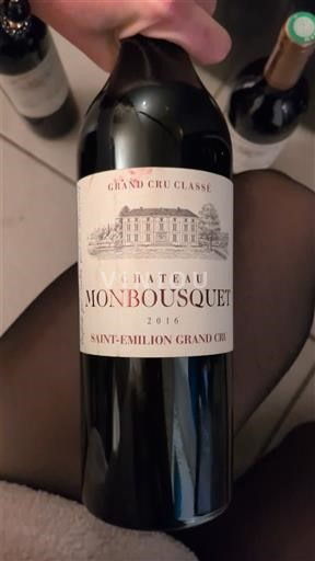 Bordeaux Saint-Émilion Grand Cru Château Monbousquet 2016
