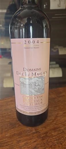 Burdeos Bordeaux superior Domaine L'Île Margaux 2004
