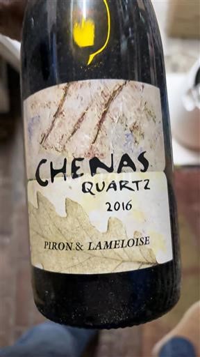 Beaujolais Chénas Piron & Lameloise Quartz 2016