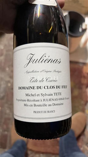Beaujolais Juliénas Domaine Clos du Fief Côte de 2023