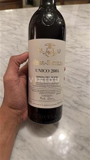 Castille và León Ribera del Duero Vega Sicilia Unico 2004