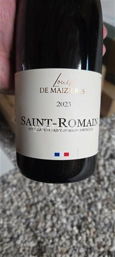 Borgoña Saint-Romain Louis de Maizieres 2023