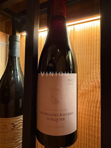 Langvedok Faugères Baron d'Alquier Les Grandes Bastides 2012